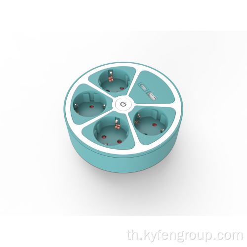 แถบ Power Germany Power 4 หลุมใหม่พร้อม USB